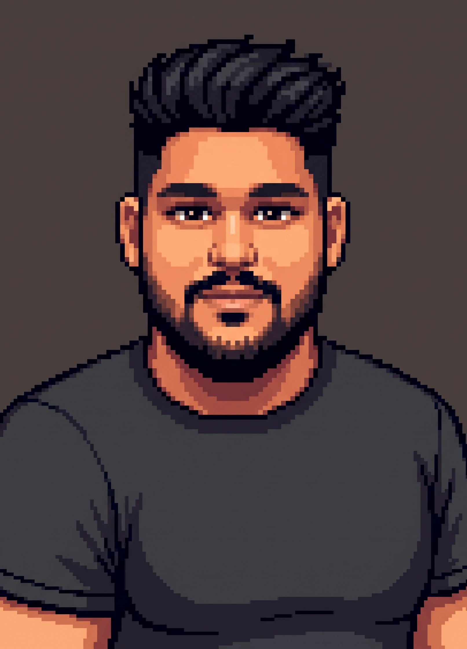 Avneesh Gupta, drawn as a character for the oathDevs film